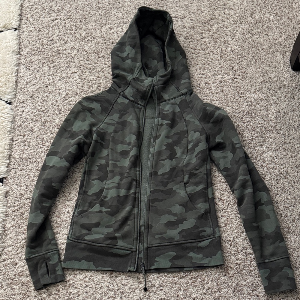 lululemon athletica Camo Hoodie - Green